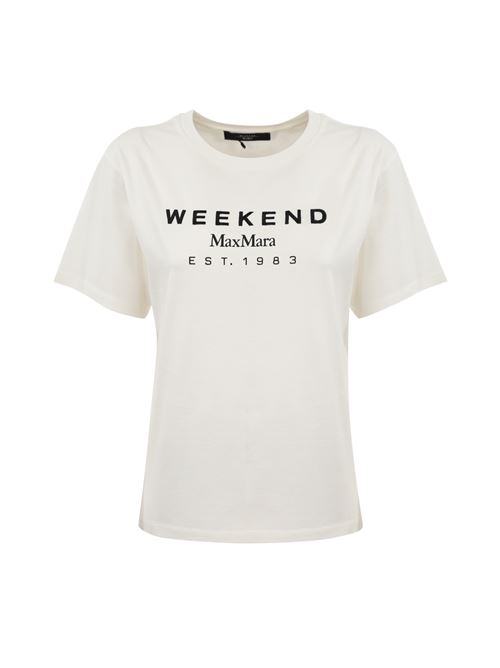 T-shirt Cabina con logo WEEKEND MAX MARA | 2515971041600002